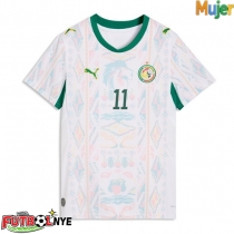 Camiseta Senegal Nicolas Jackson #11 Primera Equipación para mujer Mundial 2026 manga corta